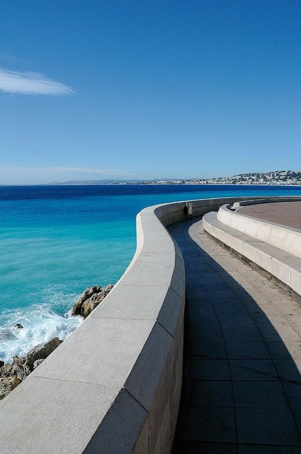 Grand H -F2, Face Vieux- Nice, Terrasse, Ascenseur, Climatisation, Terrace - Nice City Center Exterior photo