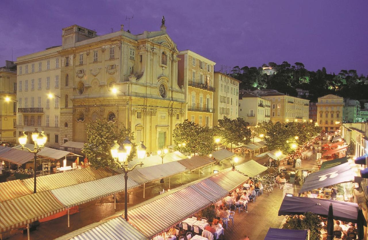 Grand H -F2, Face Vieux- Nice, Terrasse, Ascenseur, Climatisation, Terrace - Nice City Center Exterior photo