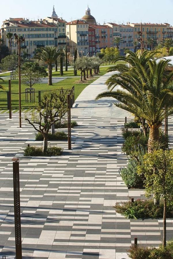 Grand H -F2, Face Vieux- Nice, Terrasse, Ascenseur, Climatisation, Terrace - Nice City Center Exterior photo