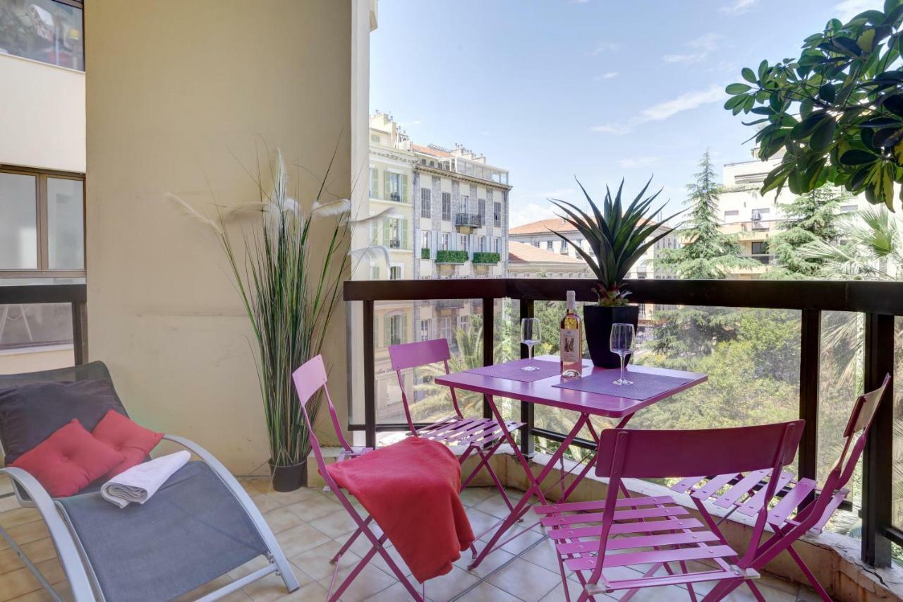 Grand H -F2, Face Vieux- Nice, Terrasse, Ascenseur, Climatisation, Terrace - Nice City Center Exterior photo